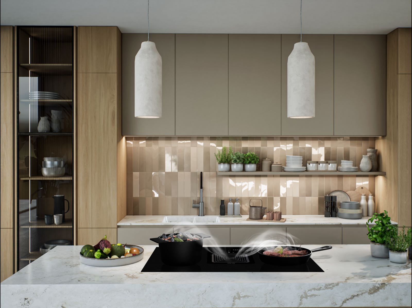 WESCO Kochfeldabzug Downline Infinity Pro